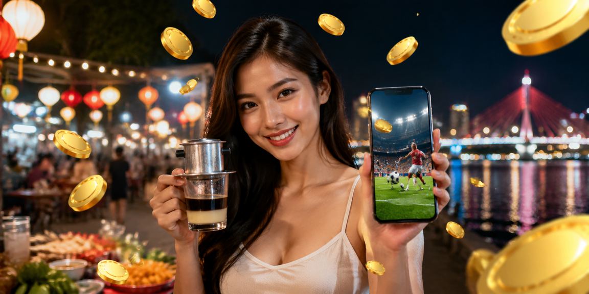 Người dùng Đà Nẵng đặt cược thể thao trực tuyến bên ly cà phê buổi sáng